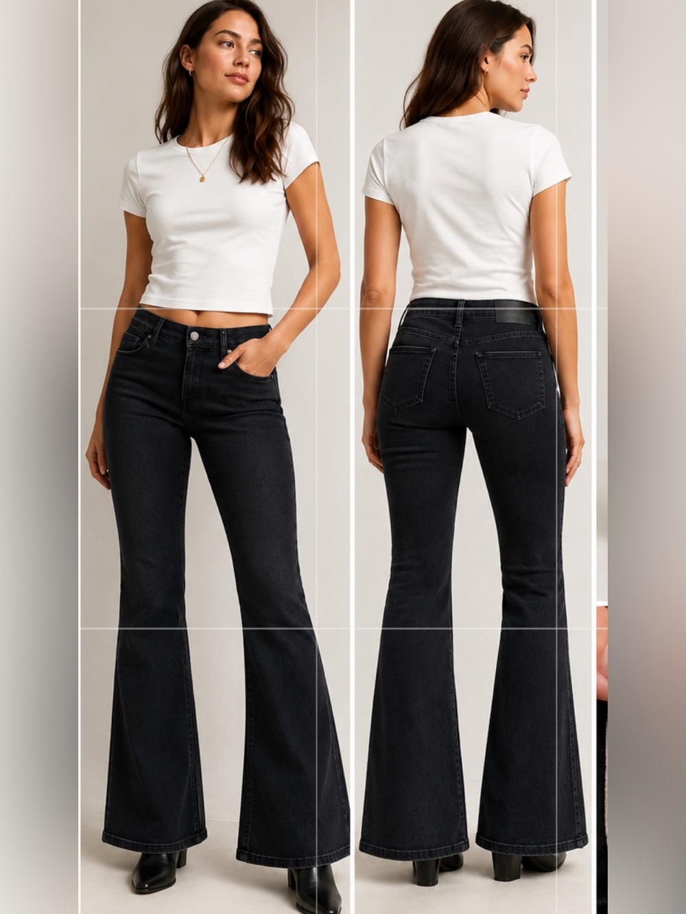 Everlane Authentic Stretch Slim Bootcut Jeans Dark Wash Size 25